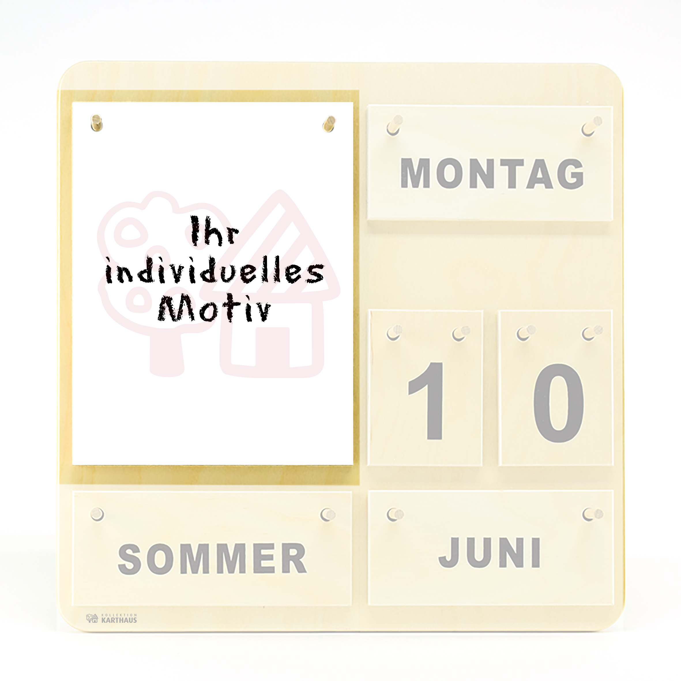 Motivset Individual  Kalender-Zubehör  Kalender  Kollektion Karthaus